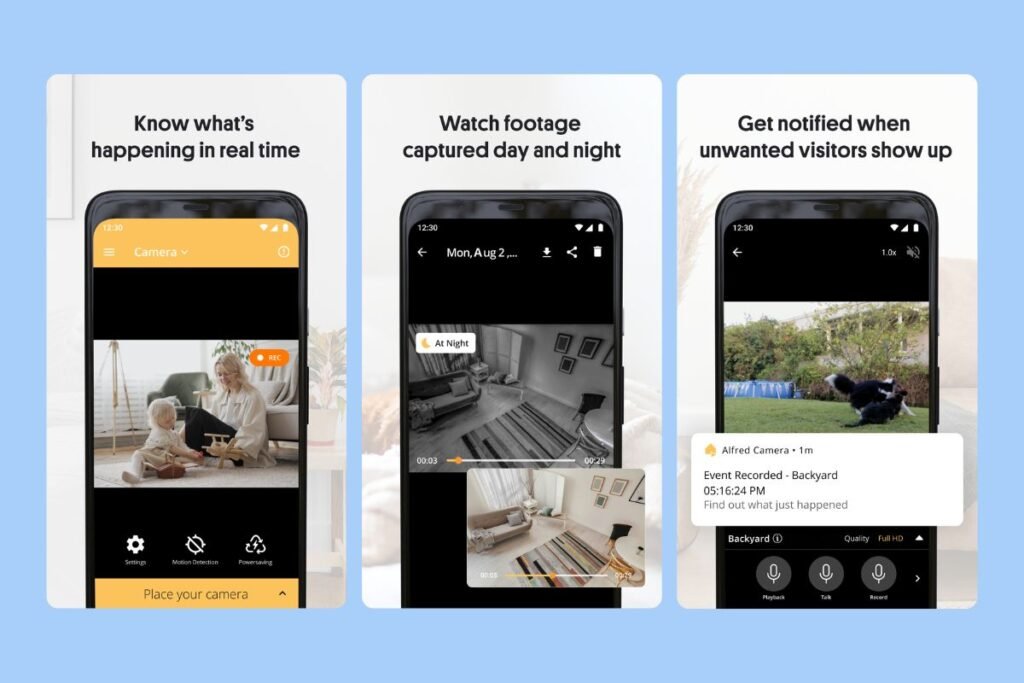 AlfredCamera: Home Security