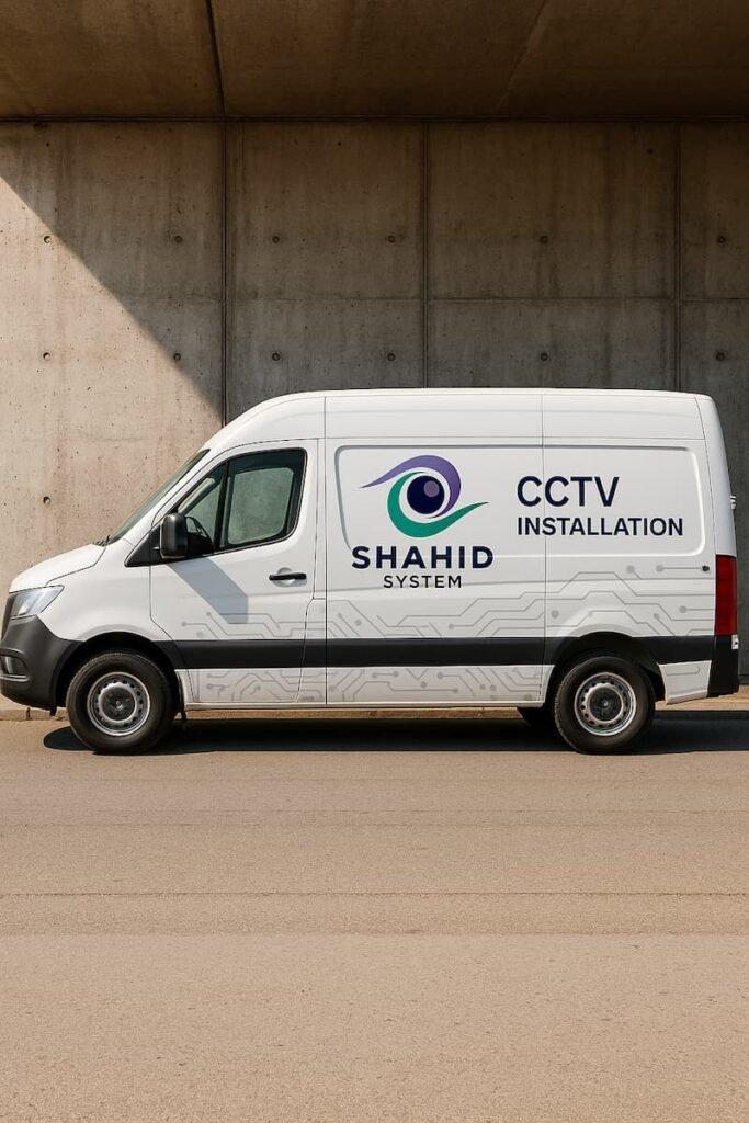 CCTV Installation Services in Karachi by Shahid system